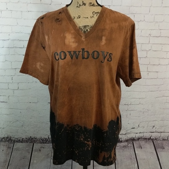 Bella Canvas Tops - BELLA+CANVAS Tie Dye Cowboy Shirt